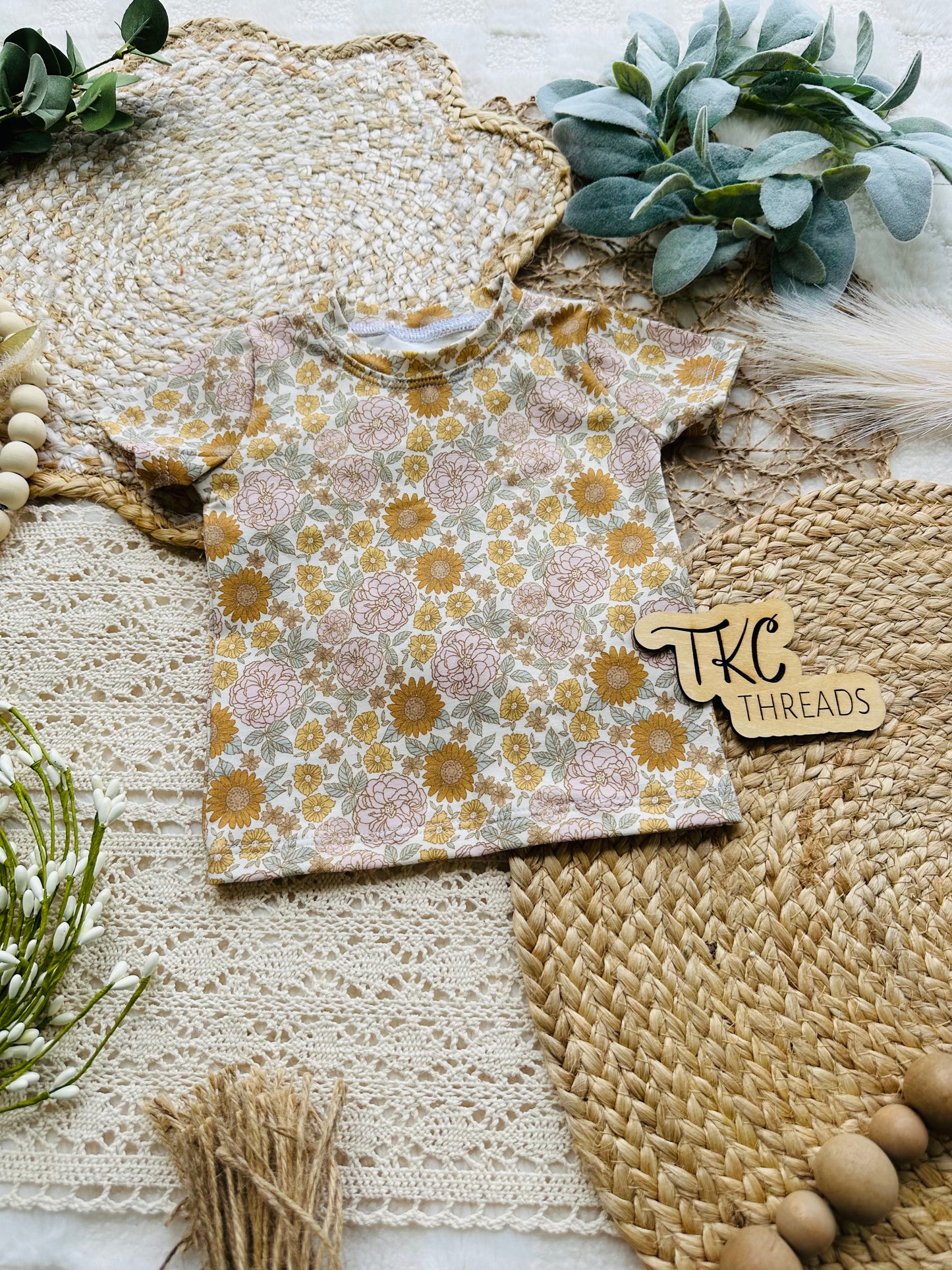 Floral Tee 12/18m