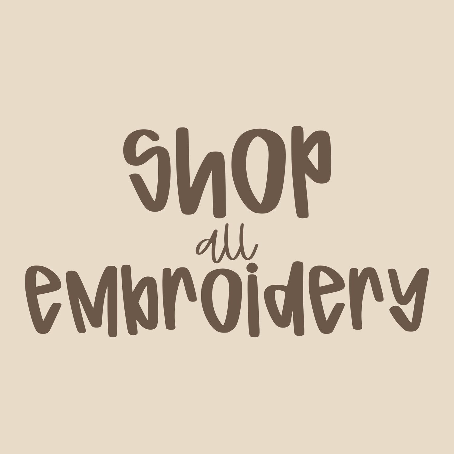 Embroidery