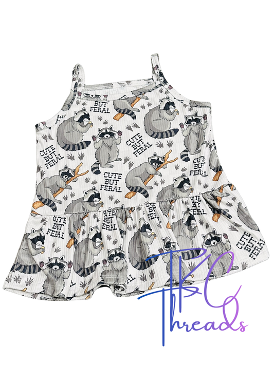 Feral Cami Peplum 6/7y