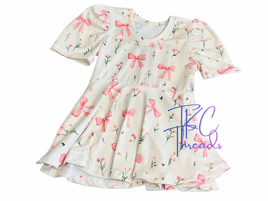 Puff Sleeve Peplum 5T