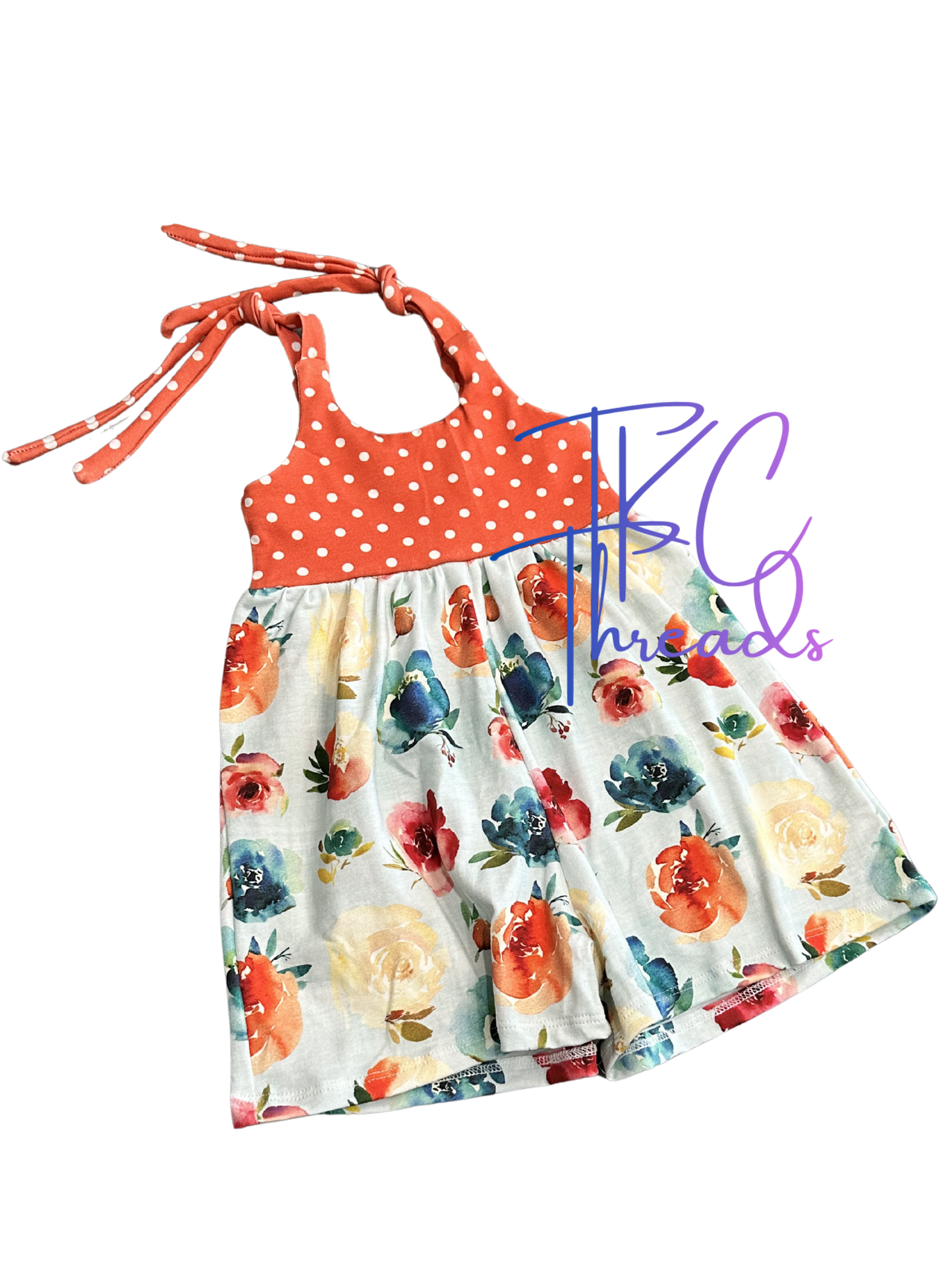 Camellia Shorts Romper 18/24m